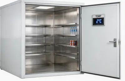 Walk-in cooler system