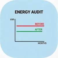 Energy audit icon