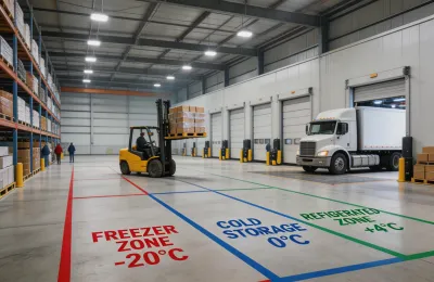 Cold chain logistics warehouse