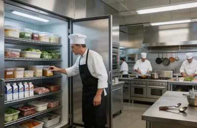 Commercial foodservice cold storage