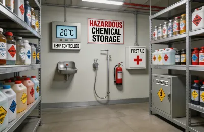 Chemical cold storage facility